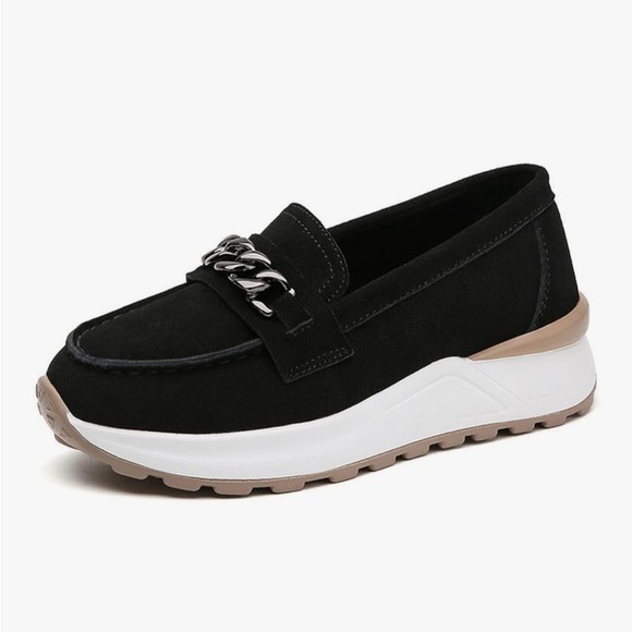 Shoes - Stylish Black Loafers for Women